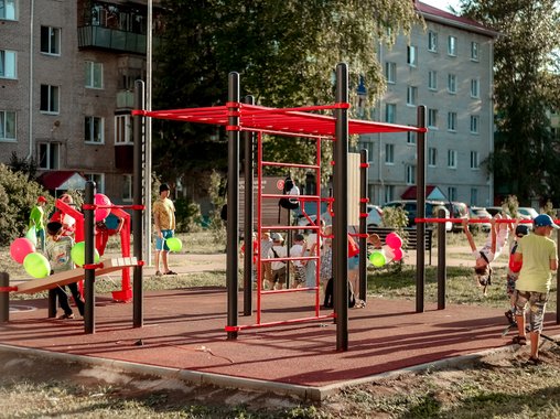 «Пятёрочка» открыла воркаут-площадку в Татарстане в рамках проекта по развитию корпоративного спорта и ЗОЖ